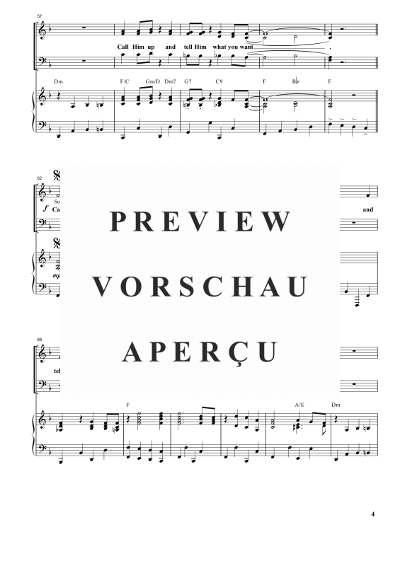 Produktgalerie: Seite 11 von 11 Jesus On the Mainline, , Gemischter Chor SAB, Solo und Klavier