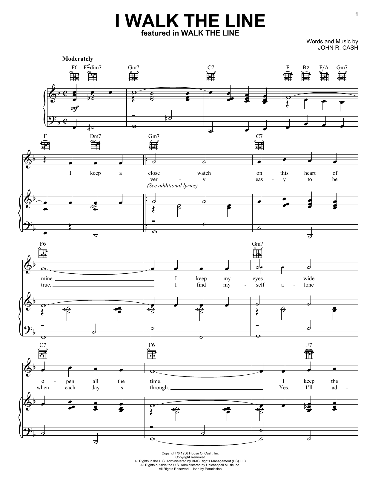 Produktbild zu: I Walk The Line
