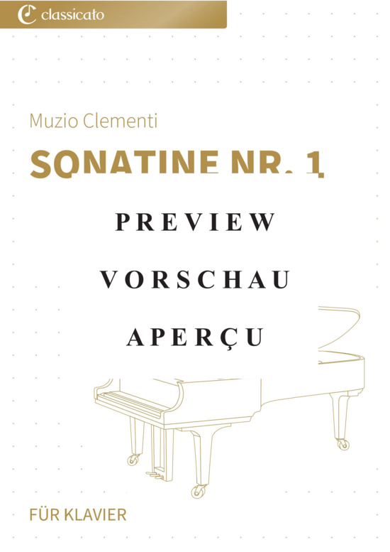 Produktgalerie: Seite 2 von 10 Sonatine Nr. 1 , , Klavier Solo