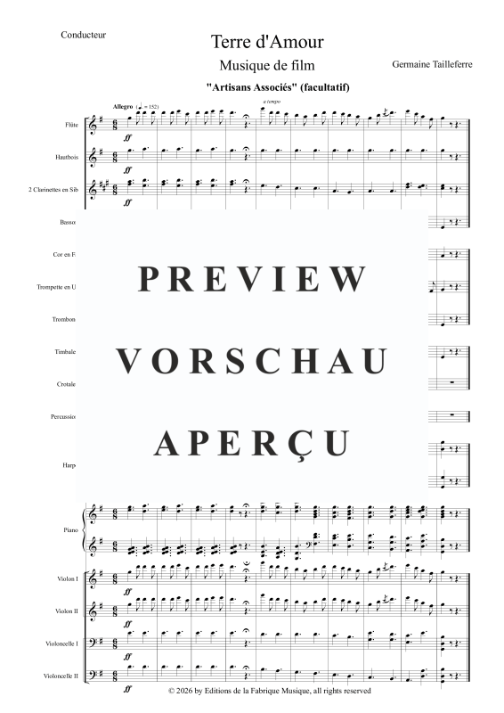 Produktgalerie: Seite 4 von 11 Terre d Amour, , Orchester