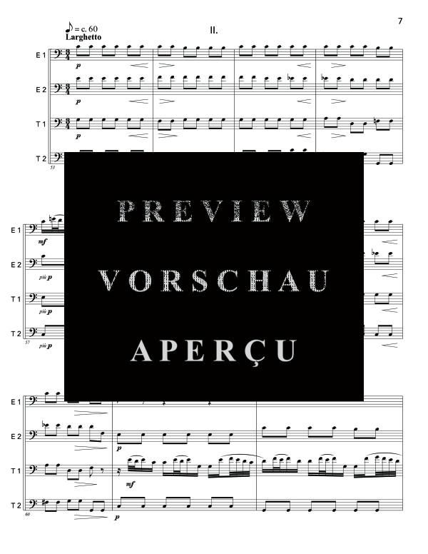 Product gallery: Page 11 of 11 Concerto in D Major, , (Tuba Quartett EETT)