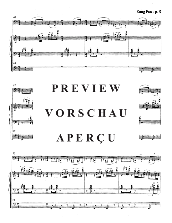 Product gallery: Page 9 of 21 Kung Pao , , (euphonium + organ)