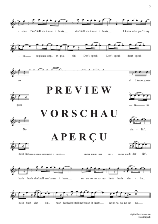 Product gallery: Page 4 of 4 Don´t speak , No Doubt, Alto Saxophone