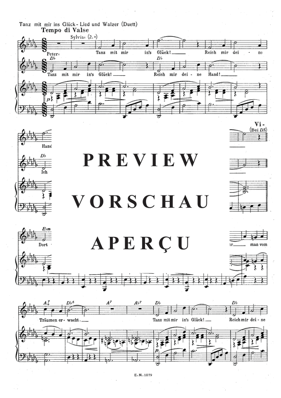 Produktgalerie: Seite 4 von 4 Tanz mit mir ins Glück, , Klavier und Gesang