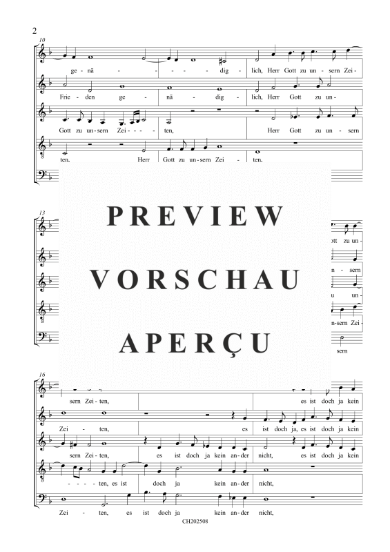 Produktgalerie: Seite 3 von 9 Verleih uns Frieden (Geistliche Chormusik - Klassiker der Chormusik), , Gemischter Chor 5-stimmig SSATB