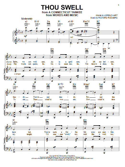 Produktbild zu: Thou Swell