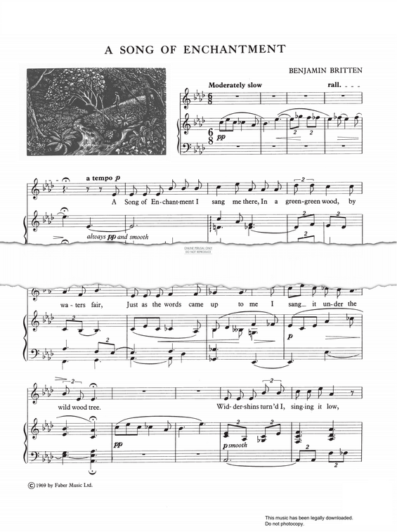 Produktbild zu: A Song Of Enchantment (from 'Tit For Tat')