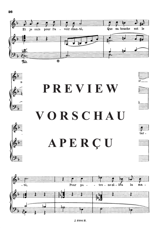 Product gallery: Page 3 of 5 Madrigal Op.57 No.3, , High Voice and Piano