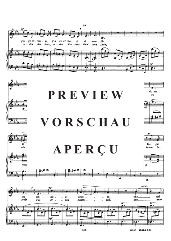 gallery: L´augellin da´ lacci , Sieber Ferdinand, (Gesang tief + Klavier)