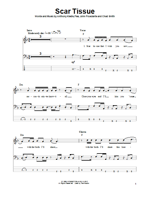 Product picture to:  Scar Tissue - Red Hot Chili Peppers