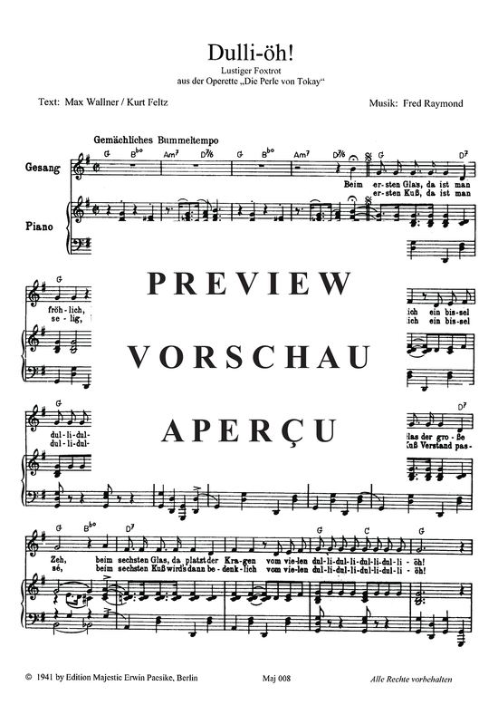 Produktgalerie: Seite 3 von 3 Dulli-öh!, , Klavier und Gesang