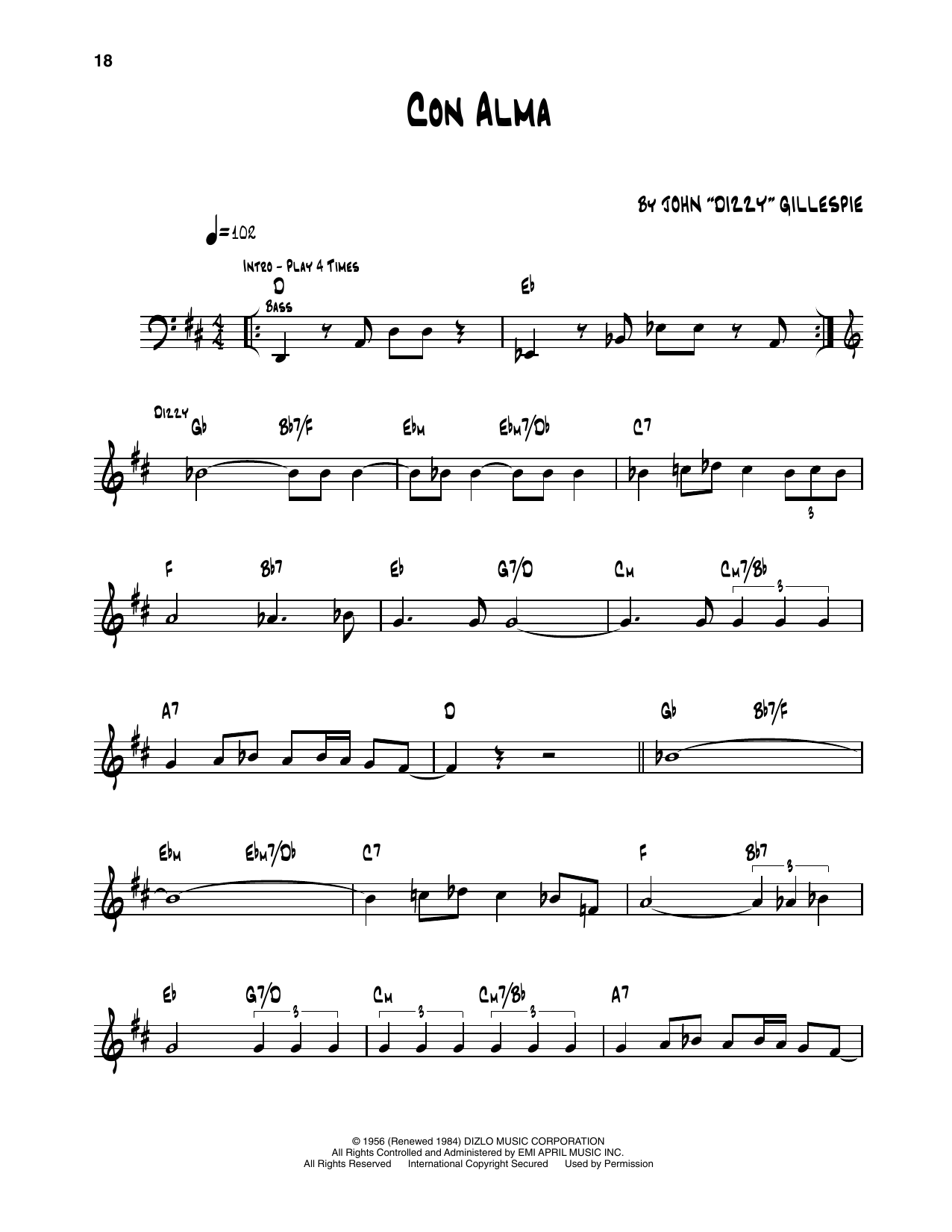 Produktgalerie: Seite 1 von 1 Con Alma, Dizzy Gillespie, Trompete