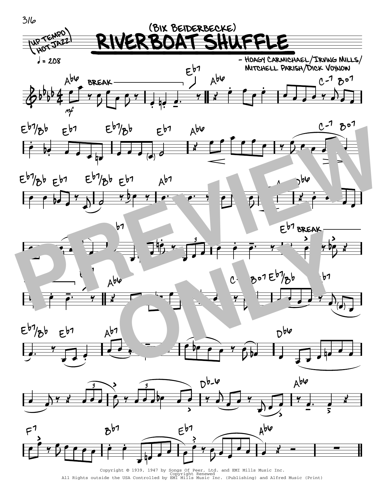 Product picture to: Riverboat Shuffle (solo only)