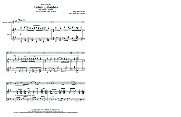 gallery: Fetes Galantes, , (clarinet in Bb and piano)