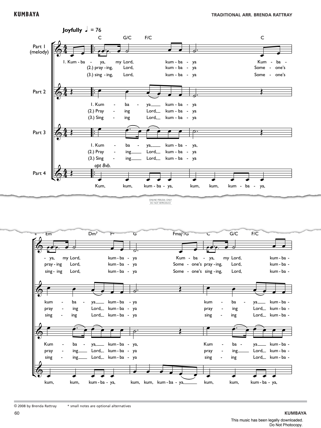 Product gallery: Page 1 of 1 Kumbaya, 