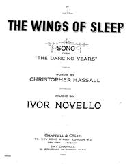 cover: The Wings Of Sleep (from 'The Dancing Years'), Ivor Novello, Gesang, Klavier