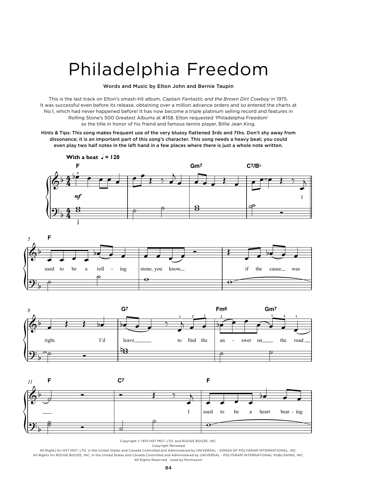Produktbild zu: Philadelphia Freedom