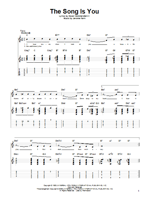 Produktbild zu: The Song Is You