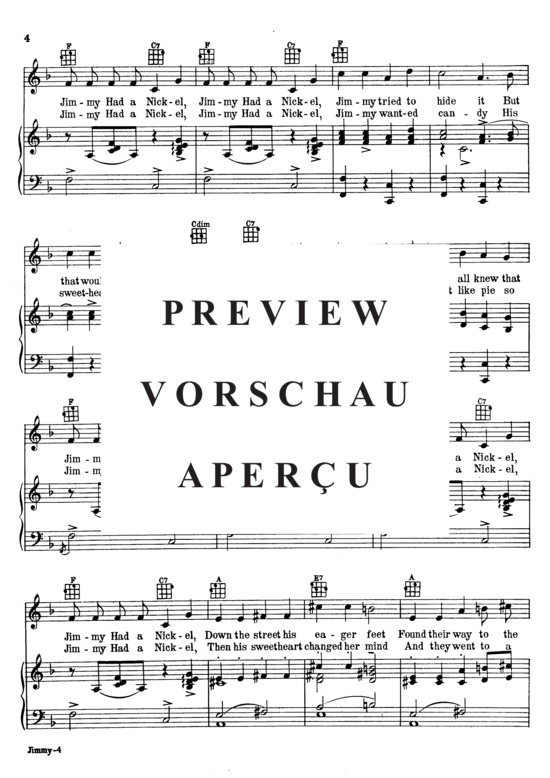 Produktgalerie: Seite 5 von 8 Jimmy Had A Nickel , Williams, Clarence , Klavier und Gesang