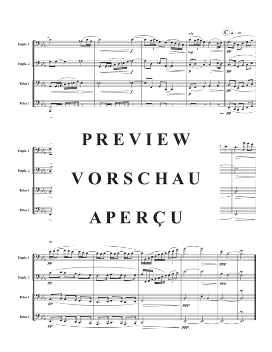 Product gallery: Page 4 of 10 Girl with the Flaxen Hair, The , , (Tuba Quartett EETT)