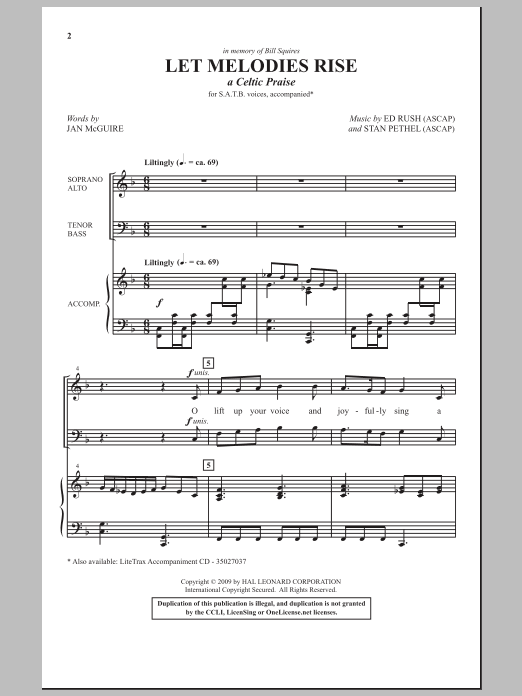 Produktbild zu: Let Melodies Rise (A Celtic Praise)