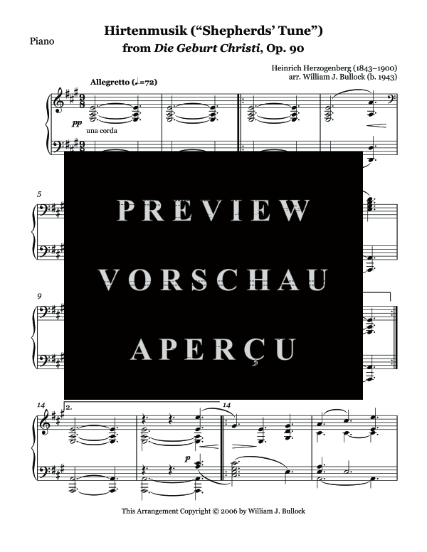 Produktgalerie: Seite 3 von 11 Shepherds´ Music, , (Blechbläser Quintett und Klavier, Pauken opt.)
