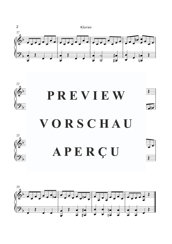 Product gallery: Page 7 of 8 Europhymne - Ode an die Freude, , Alto Saxophone and Piano