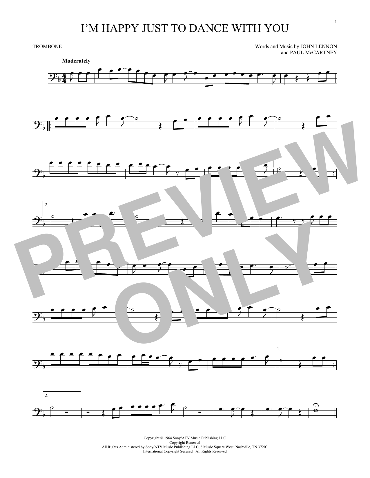 Product gallery: Page 1 of 1 I'm Happy Just To Dance With You, The Beatles