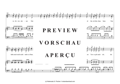 Product gallery: Page 6 of 7 Maiglöckchen und die Blümelein , , Piano and Voice