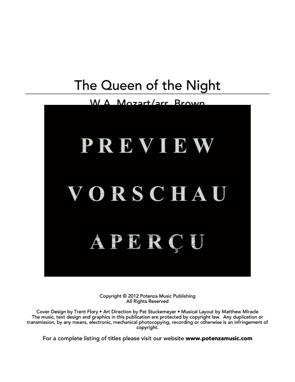 Produktgalerie: Seite 3 von 11 Queen of the Night, The, , (Tuba und Klavier)