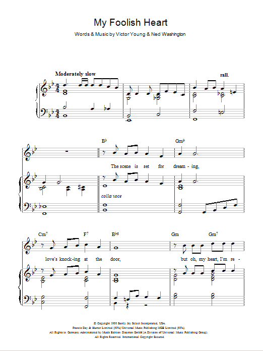 Product gallery: Page 1 of 1 My Foolish Heart, Billy Eckstine
