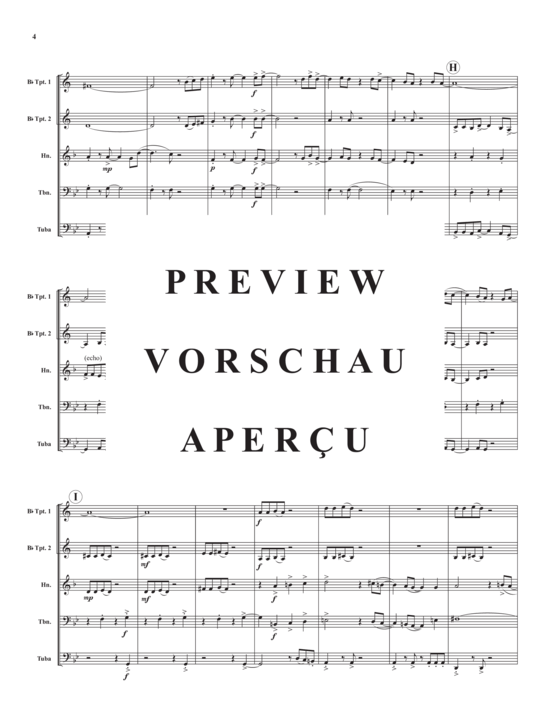 Produktgalerie: Seite 6 von 21 Spring Step , , (Blechbläserquintett)