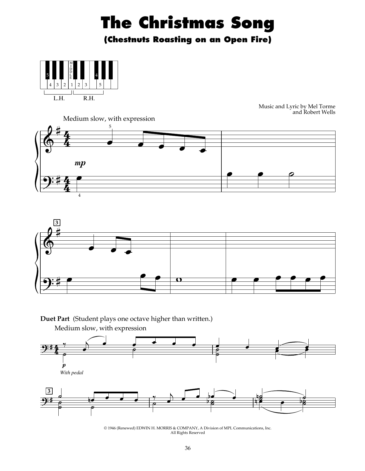 Produktbild zu: The Christmas Song (Chestnuts Roasting On An Open Fire)