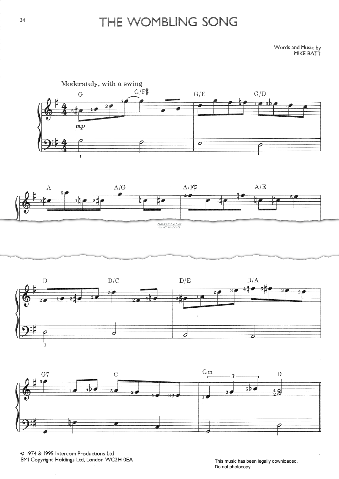 gallery: The Wombling Song, Mike Batt, Gesang, Gitarre, Klavier