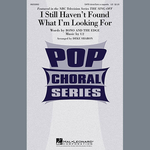 Produktbild zu: I Still Haven't Found What I'm Looking For (from NBC's The Sing-Off)