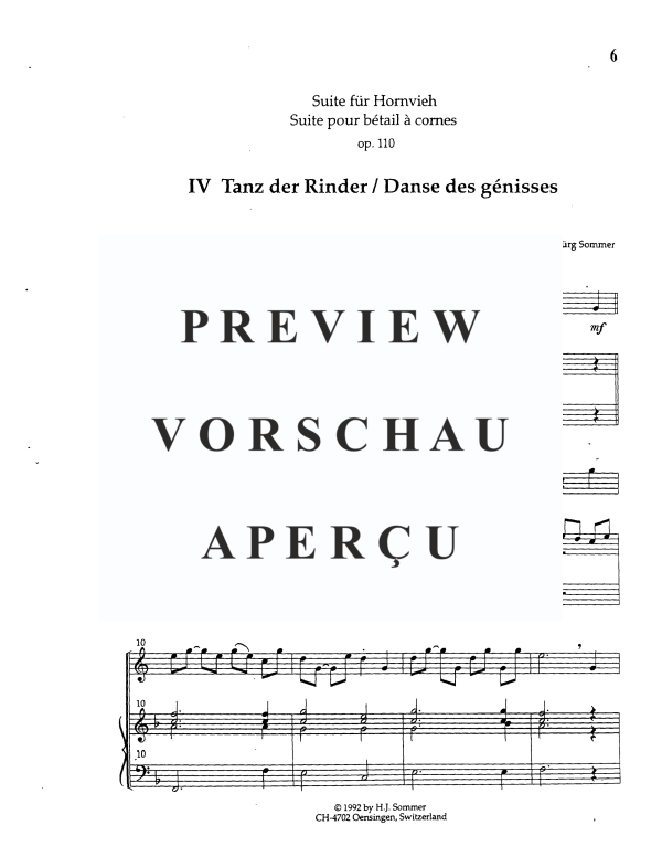 Product gallery: Page 10 of 11 Suite for Hornvieh, Op. 110, , Alphorn In F and Piano
