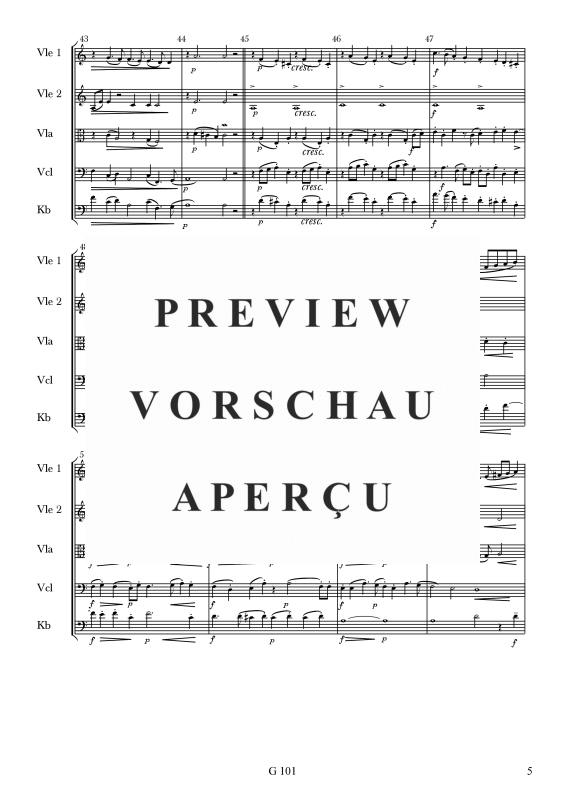 gallery: 9 Sätze aus Lachrimae, , Streichquintett