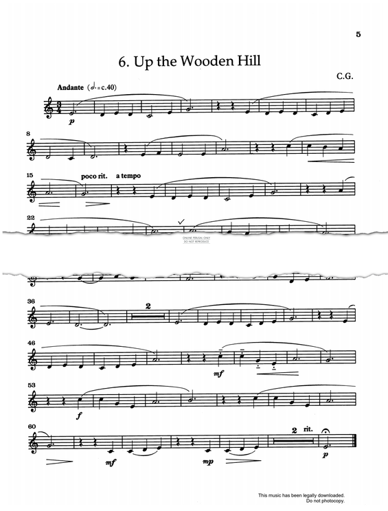 Produktgalerie: Seite 1 von 1 Up The Wooden Hill, Christopher Gunning, Klavier, Trompete