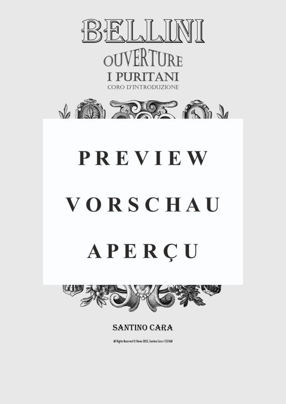 Produktgalerie: Seite 2 von 11 Ouverture from (I Puritani), , Klavier Solo