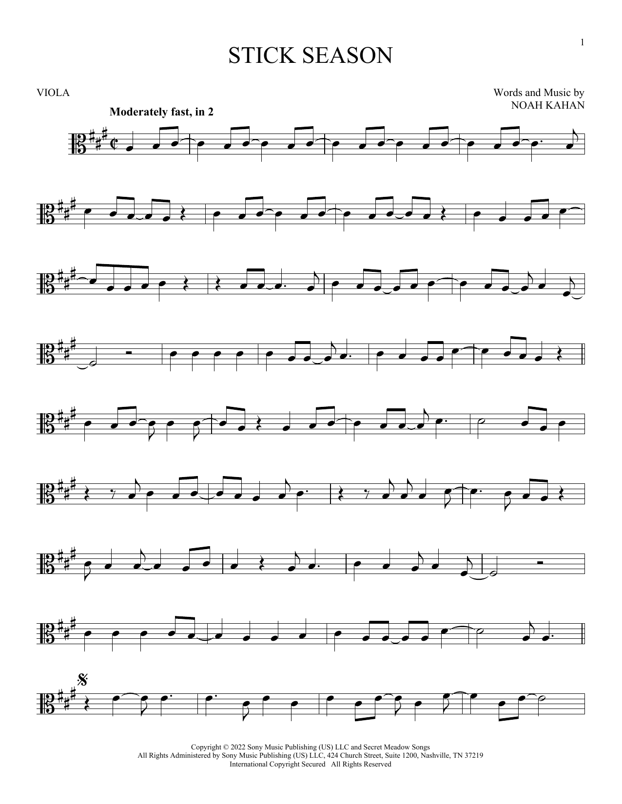 Product gallery: Page 1 of 1 Stick Season, Noah Kahan