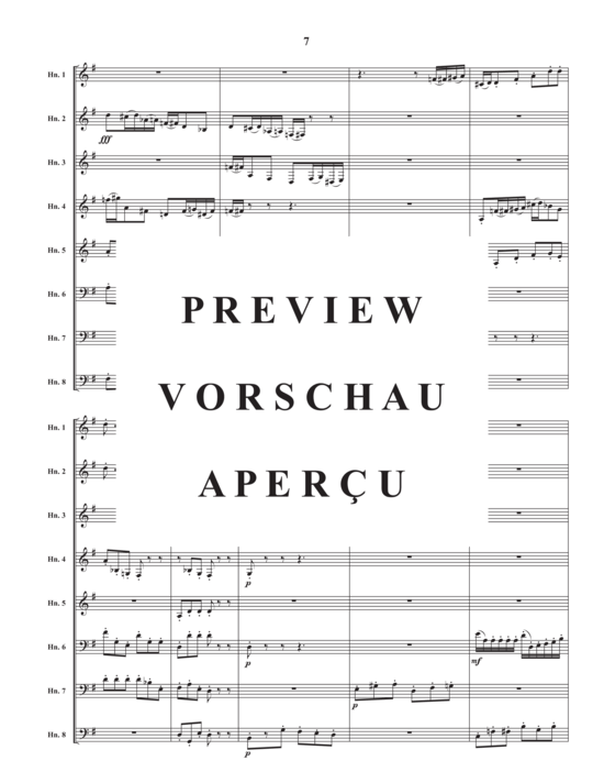 Product gallery: Page 9 of 21 Movement one from Serenade for Strings , , (Horn ensemble 1-8 horns)