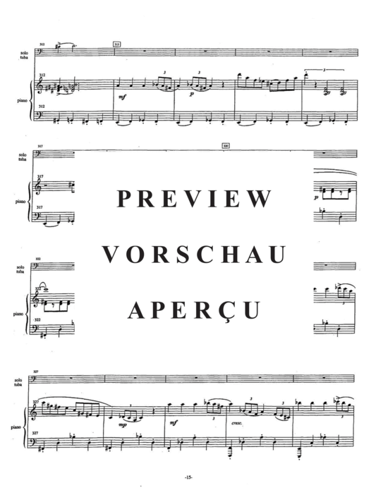 Produktgalerie: Seite 19 von 21 Concerto , , (Tuba + Klavier)