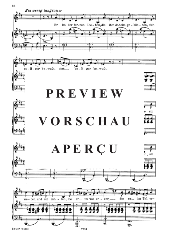 Product gallery: Page 3 of 4 Der Alpenjäger D.524, , Low Voice and Piano