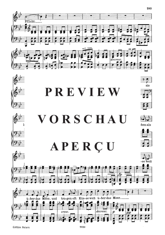 Product gallery: Page 3 of 5 Die Sterne D.939, , Low Voice and Piano