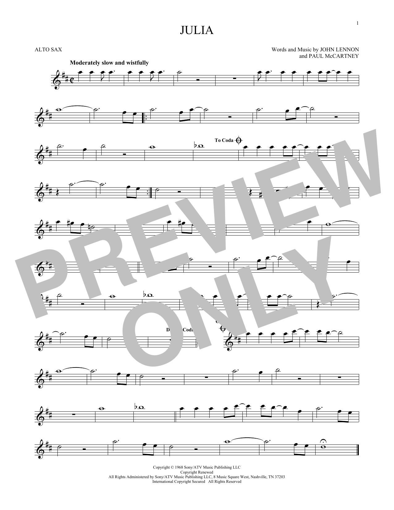 Product gallery: Page 1 of 1 Julia, The Beatles