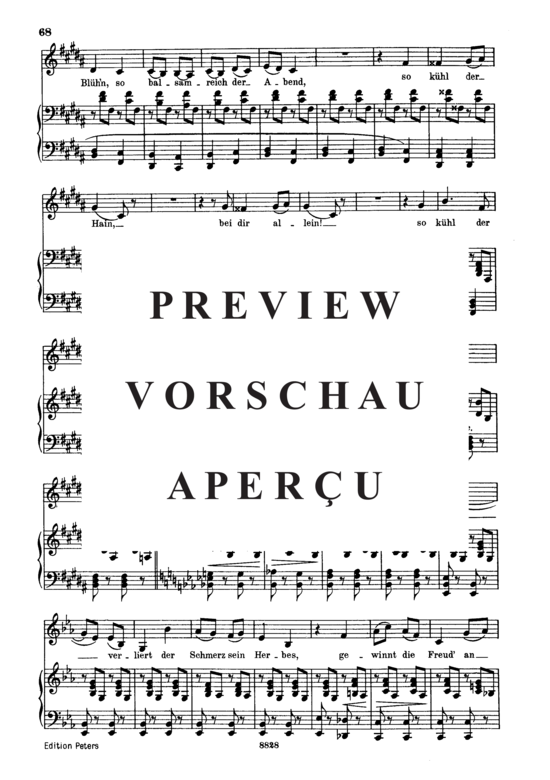 Product gallery: Page 4 of 5 Bei Dir! D.866-2, , Low Voice and Piano