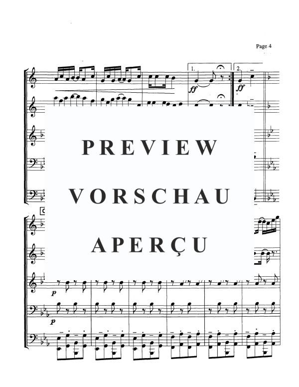 Produktgalerie: Seite 6 von 11 Peacherine Rag, , Blechbläser Quintett
