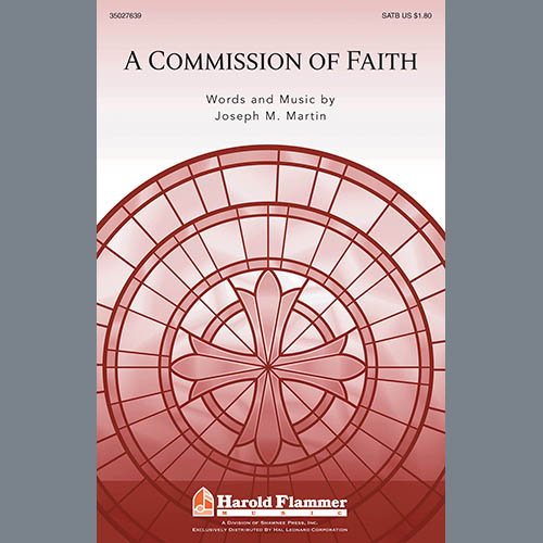 cover: A Commission Of Faith, Joseph M. Martin