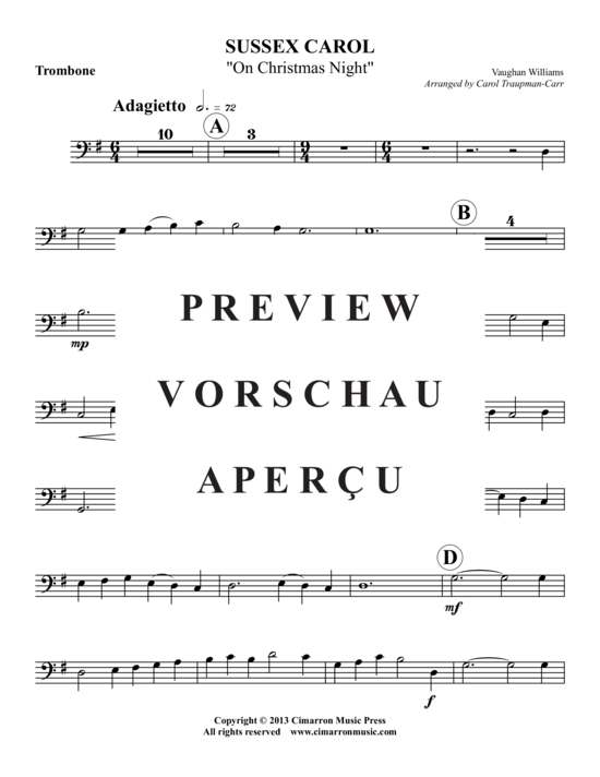 Produktgalerie: Seite 12 von 15 Sussex Carol , , (Blechbläser-Quintett)