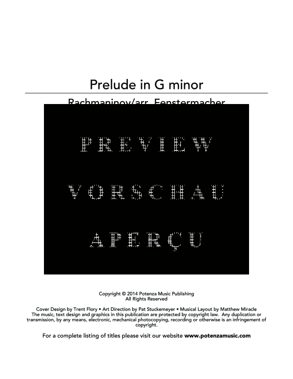 gallery: Prelude in G Minor, , (Tuba Quartett EETT)